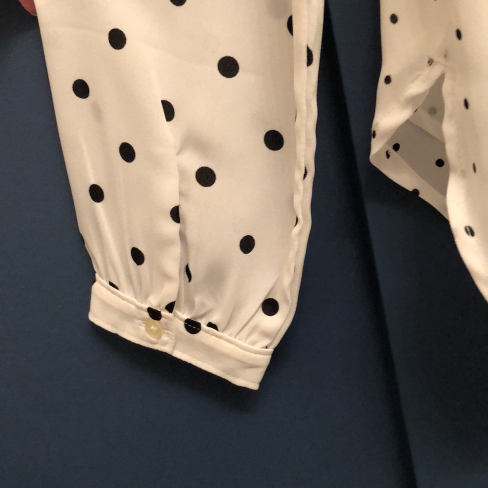 Loft polka dot blouse - Picture 4 of 8